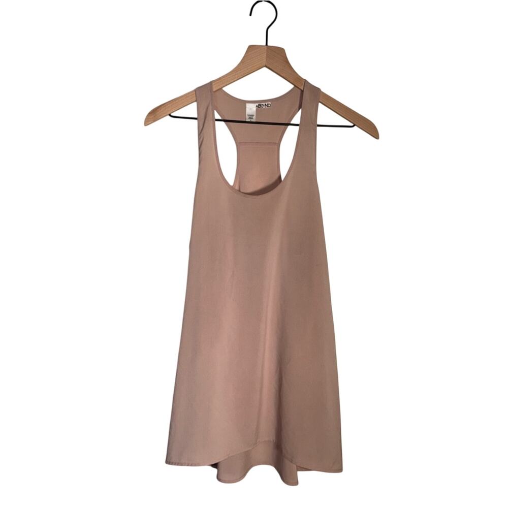 ABOUND REVOLVE sheer lightweight summer Blush Pink Sleeveless blouse M